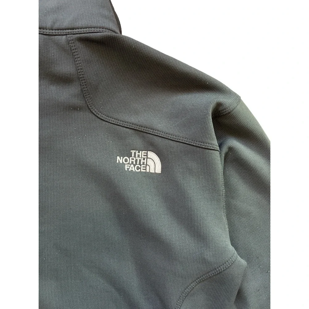 The North Face Men's Full Zip Fleece Jacket Grey‎ Size Large